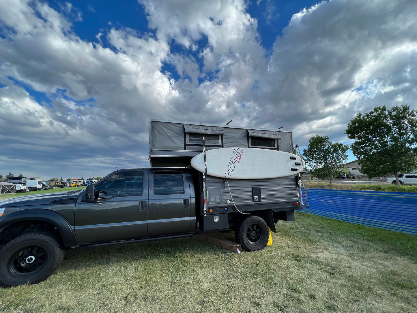 Truck Camper -Single Paddleboard, SUP, & Surfboard Rack - Free Shipping